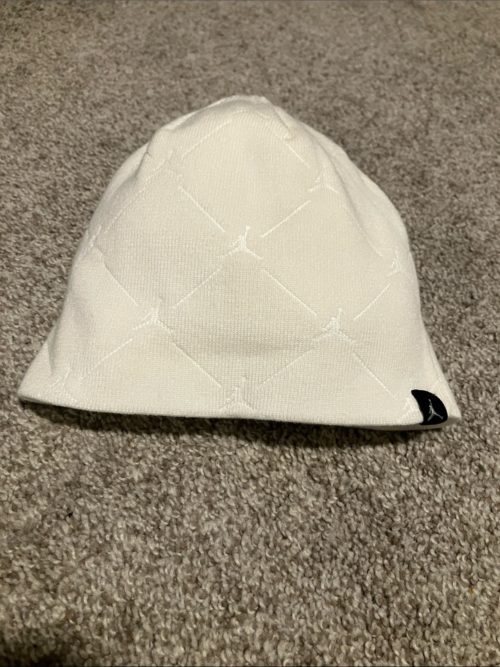JORDAN JUMPMAN 5 HIGH WHITE WINTER HAT BEANIE UNISEX